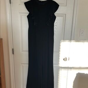 Elegant Black Sleeveless Jumpsuit